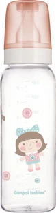 Canpol Butelka szklana wąska 240 ml Toys Lalka 42/201 Canpol babies - Butelki dla niemowląt - miniaturka - grafika 1