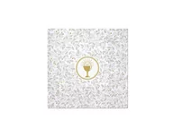 Urodziny dziecka - Paw Serwetki komunijne z wzorem i kielichem 33 cm 20 szt uniwersalny 48328-uniw - miniaturka - grafika 1