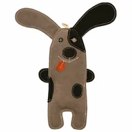 Zabawki dla psów - PafDog Pejsek Willy zabawka dla psów ze skóry i juty, 32 cm - miniaturka - grafika 1
