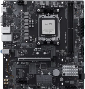 Płyta główna MSI MB Sc AM5 PRO B840M-B, AMD B840, 2xDDR5, 1xHDMI, 1xVGA, mATX PRO B840M-B - Płyty główne - miniaturka - grafika 1