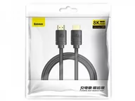 Kable komputerowe i do monitorów - BASEUS kabel HDMI 2,1 1m 8K - miniaturka - grafika 1