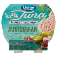 Konserwy i dania rybne - LISNER Sałatka z Tuńczykiem w Stylu Śródziemnomorskim z Warzywami 160g - miniaturka - grafika 1