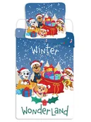 Pościel dla dzieci - Pościel Bawełna 140X200 + 70X90 Psi Patrol Świeta - miniaturka - grafika 1