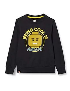 LEGO Bluza chłopięca Mwa Ninjago, 995 Black, 92 cm - Bluzy dla chłopców - miniaturka - grafika 1