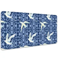 Podkładki na biurko - Mata ochronna na biurko Chińskie żurawie 100x50 cm, Dywanomat - miniaturka - grafika 1