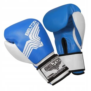 Beltor Rękawice bokserskie PRO-FIGHT niebieski 10 oz BEL/480#NIE - Rękawice bokserskie - miniaturka - grafika 1