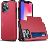 Etui i futerały do telefonów - König Design Etui kompatybilne z Apple iPhone 13 Plastikowe, miękkie etui na telefon komórkowy - Czerwone etui na telefon komórkowy - miniaturka - grafika 1