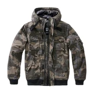 Odzież taktyczna i umundurowanie - Brandit Kurtka Zimowa Bronx Dark Camo - miniaturka - grafika 1