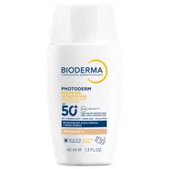 Bioderma Photoderm XDefense, ultralekki fluid o działaniu detoksykującym, kolor 02, SPF 50+, 40 ml