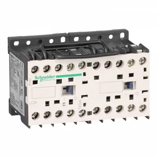Schneider Electric Stycznik nawrotny miniaturowy I=6A [AC-3] styk pom 1 NO nap.cewki 220-230 VAC LC2K0610M7 LC2K0610M7 - Silniki elektryczne i akcesoria - miniaturka - grafika 1