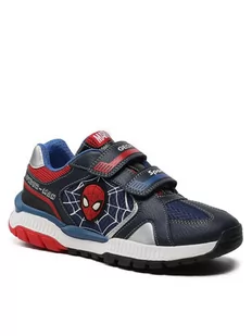 Geox Sneakersy J Tuono B. B J35AXB 014BU C0735 D Granatowy - Buty dla chłopców - miniaturka - grafika 1