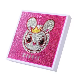 Wyklejanka Z Diamentów La Manuli - Królik - Zabawki kreatywne Wyklejanka Z Diamentów La Manuli - Królik - Zabawki kreatywne - miniaturka - grafika 1