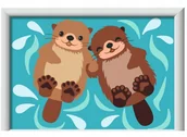 Zabawki kreatywne - CreArt for Kids Otter Love - miniaturka - grafika 1