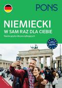 Książki do nauki języka niemieckiego - Pons Niemiecki w sam raz dla Ciebie A1/A2 PONS w.3 - praca zbiorowa - miniaturka - grafika 1