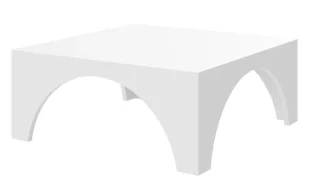 Biała kwadratowa nowoczesna ława Z9-G05 - Ławy i stoliki kawowe Biała kwadratowa nowoczesna ława Z9-G05 - Ławy i stoliki kawowe - miniaturka - grafika 1