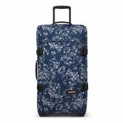 Walizki - Eastpak Tranverz M 2 kółka Walizka 67 cm glitbloom navy - miniaturka - grafika 1