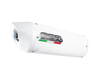 GPR EXHAUST SYSTEM D.117. ALB kompatybilny z Ducati Hypermotard 796 2010/12 kompletny układ wydechowy z tłumikiem z Catalyst - Części motocyklowe - miniaturka - grafika 1