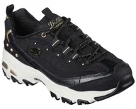 Półbuty damskie - SKECHERS CZARNE DAMSKIE BUTY SPORTOWE D'Lites 40 - miniaturka - grafika 1