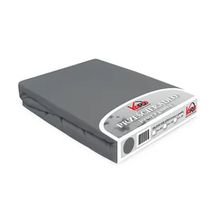 Prześcieradło jersey z gumką 120x200 szare Constance KARO - Prześcieradła Prześcieradło jersey z gumką 120x200 szare Constance KARO - Prześcieradła - miniaturka - grafika 1