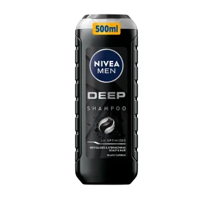 NIVEA MEN Deep szampon do włosów dla mężczyzn 500 ml - Szampony do włosów - miniaturka - grafika 1