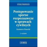 Prawo - Postępowanie sporne rozpoznawcze w sprawach cywilnych - dostępny od ręki, wysyłka od 2,99 - miniaturka - grafika 1