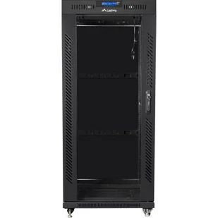Lanberg Szafa Rack 19 27U 600x600 FF01-6627-12BL z termostatem - KONFIGURATOR WYPOSAŻENIA - CZAT NA ŻYWO FF01-6627-12BL - Szafy rack - miniaturka - grafika 1