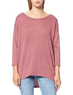 Bluzki damskie - Only Kobiety Onlelcos 4/5 Solid Top Jrs Noos Bluzka, Różowy, XL - miniaturka - grafika 1
