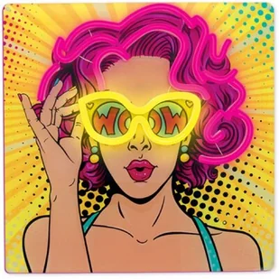 Neon LED FOREVER LIGHT Power woman FLA02 - Lampy pozostałe - miniaturka - grafika 1
