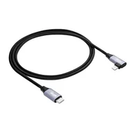Kable USB - Kabel USB Akyga AK-USB-56 USB type C (m) / Lightning (m) kątowy ver. 2.0 30W 1m - miniaturka - grafika 1