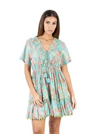 Sukienki - Isla Bonita by SIGRIS Sukienka w kolorze turkusowym - miniaturka - grafika 1