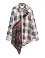 Koszule damskie - Desigual Damska koszula Cam, Beżowy (Crudo Beige 1008), XS - miniaturka - grafika 1