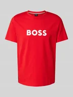 Koszulki męskie - T-shirt z nadrukiem z logo - miniaturka - grafika 1