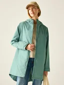 Kurtki i kamizelki sportowe damskie - Regatta Kurtka przeciwdeszczowa "Brianka" w kolorze turkusowym - miniaturka - grafika 1