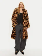 Płaszcze damskie - ROTATE Futro Erika 1113892849 Kolorowy Regular Fit - miniaturka - grafika 1