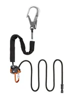 Sprzęt wspinaczkowy - Lonża stabilizująca Climbing Technology Finch+ Combi 4m - black - miniaturka - grafika 1