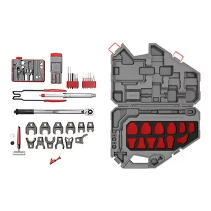 Real Avid - Zestaw narzędzi rusznikarskich w skrzyni transportowej AR15-PRO Armorer's Master Kit - AVAMKPRO - Konserwacja broni - miniaturka - grafika 2