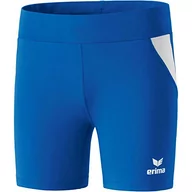 Spodnie damskie - Erima Damskie spodnie Athletic Tight krótkie niebieski królewski/biały (New Royal/Weiß) 32 829404 - miniaturka - grafika 1