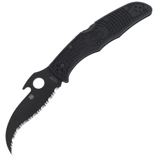 Nóż składany Spyderco Matriarch 2 FRN Black Emerson Opener Black Blade (C12SBBK2W) - Noże - miniaturka - grafika 1