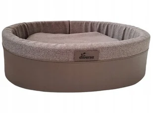 Diversa DIVERSA-LEGOWISKO EMILY SKAY 3 BRĄZ 70x60x15 - Legowiska dla psów - miniaturka - grafika 1