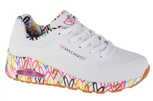 Skechers Trampki damskie biały - 41 155506/WHT-41 - Trampki damskie - miniaturka - grafika 1