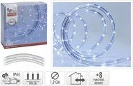 Oświetlenie świąteczne - Wąż świetlny 216 LED 9 m zimny biały 8 funkcji - miniaturka - grafika 1
