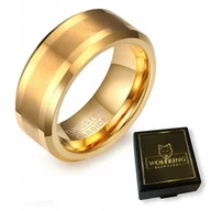 Pierścionki - OBRĄCZKA PIERŚCIEŃ z Wolframu WOLFRING EU19 US09 - miniaturka - grafika 1