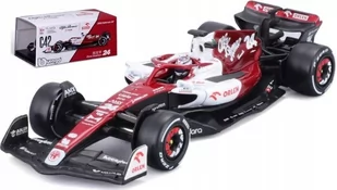 ALFA ROMEO C42 F1 2022 24 Guanyu KASK BBurago 1:43 - Samochody i pojazdy dla dzieci - miniaturka - grafika 1