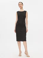 Sukienki - Rinascimento Sukienka koktajlowa CFC0116876003 Czarny Slim Fit - miniaturka - grafika 1