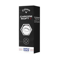 Golf - Piłki golfowe CALLAWAY CHROME SOFT X Triple Track - miniaturka - grafika 1