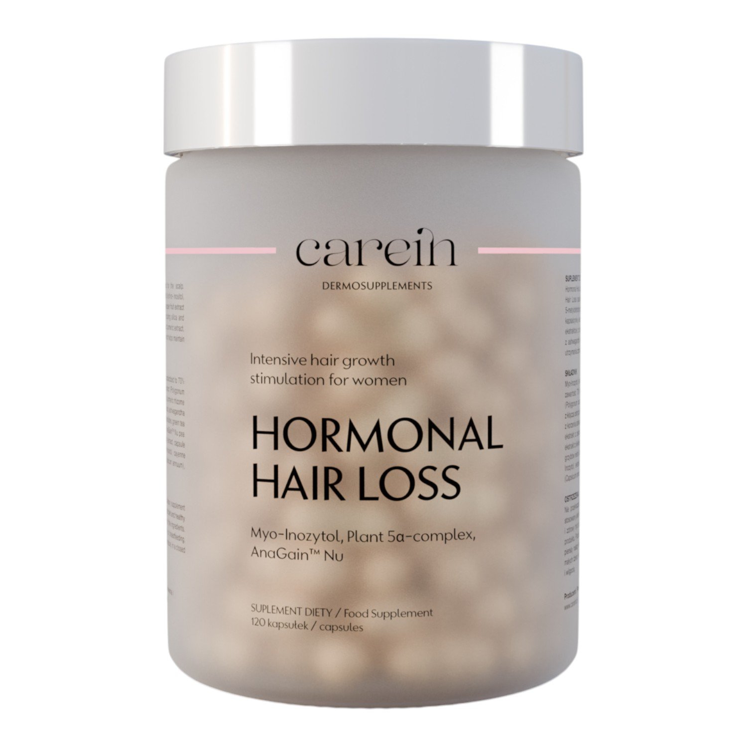 Carein Hormonal Hair Loss Kapsułki, 120 szt.