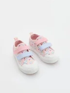 Buciki dla niemowląt - Reserved - Trampki na rzep Cinnamoroll - pastelowy róż - miniaturka - grafika 1