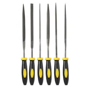 Pilniki - MEGA Pilniki precyzyjne iglaki 145-150mm kpl.szt.6 nacięcie nr.2 32016 - miniaturka - grafika 1