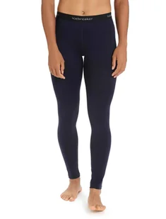 Legginsy termiczne damskie Icebreaker 260 TECH granatowe IB104392401 - Legginsy - miniaturka - grafika 1