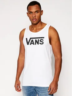 Vans Tank top Classic VN000Y8V Biały Classic Fit - Koszulki męskie - miniaturka - grafika 1